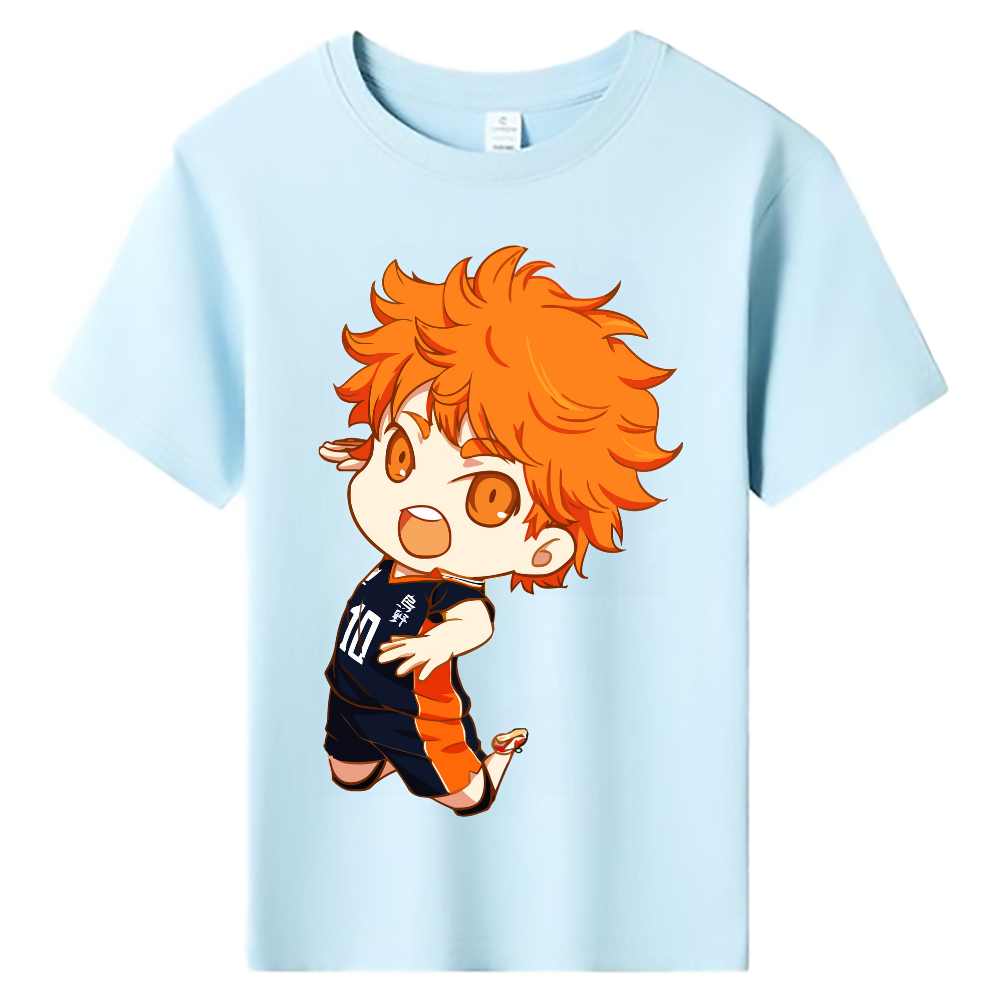 （画像用） ハイキュー!! Haikyu!! 綿100％キッズTシャツ（フロントプリント）
